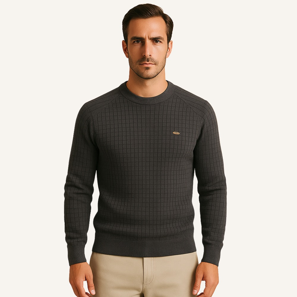 Sweater Textured Heritage Knit