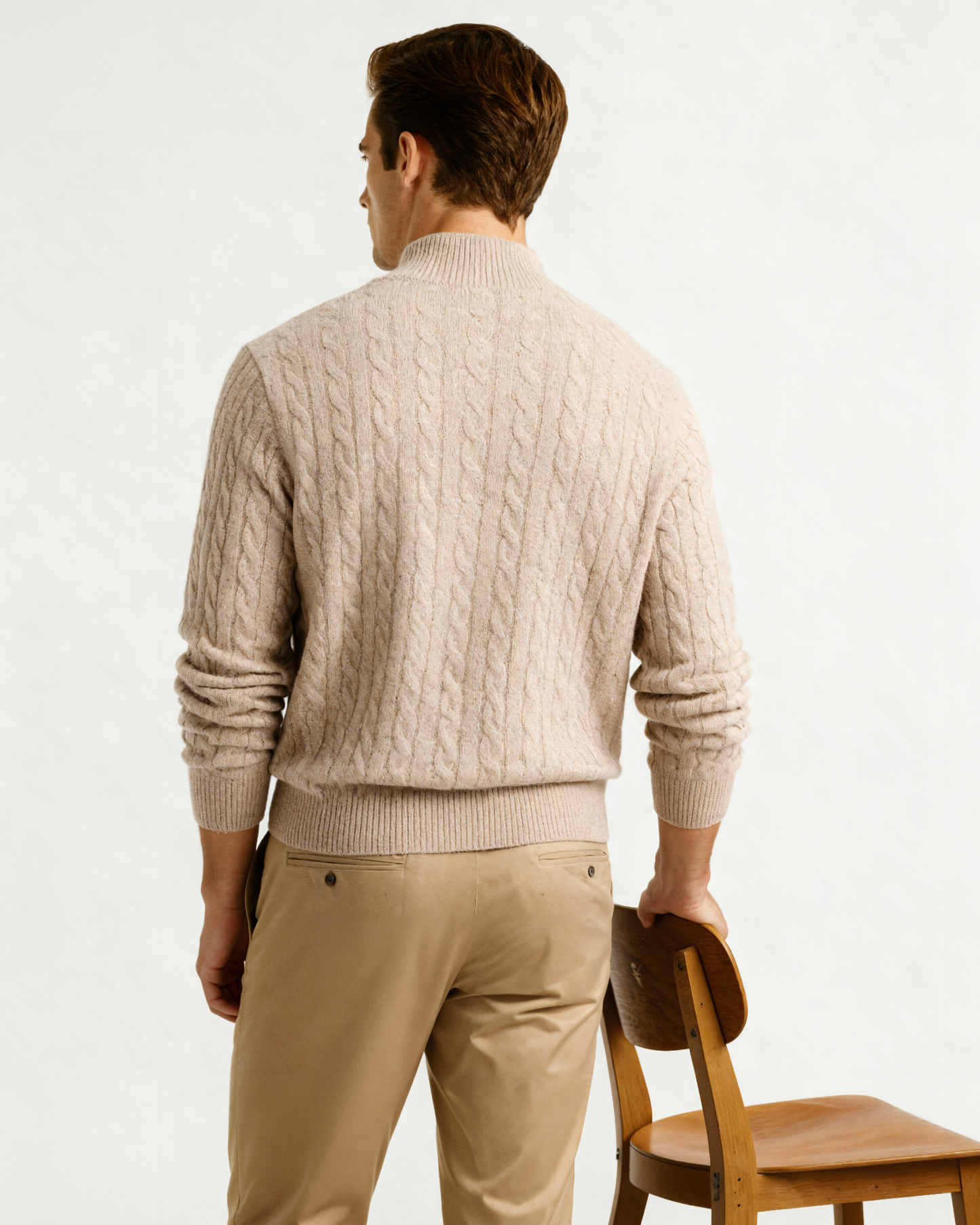 Bordeaux Half-Zip