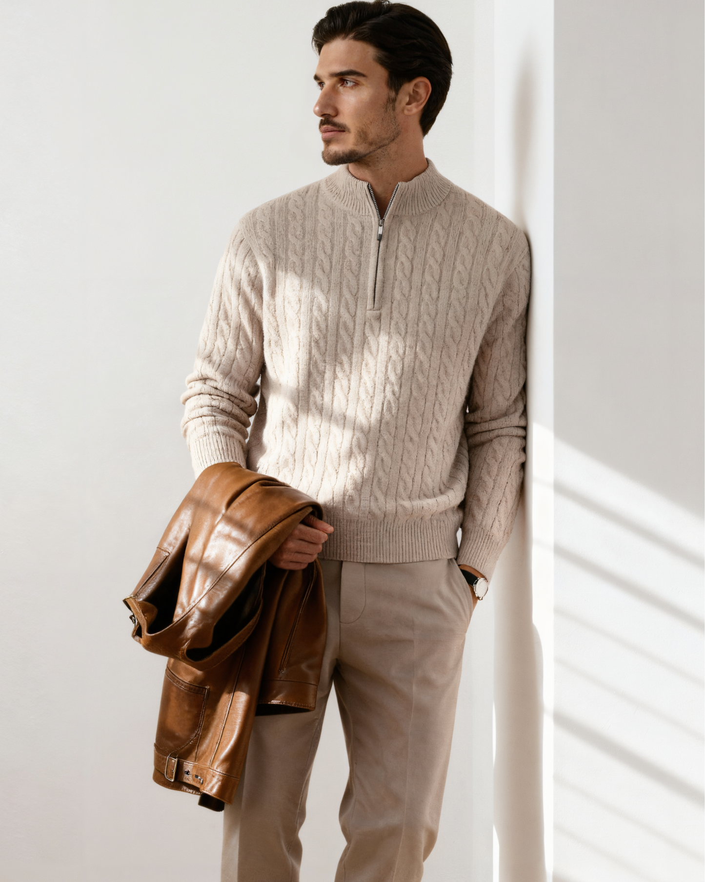 Bordeaux Half-Zip