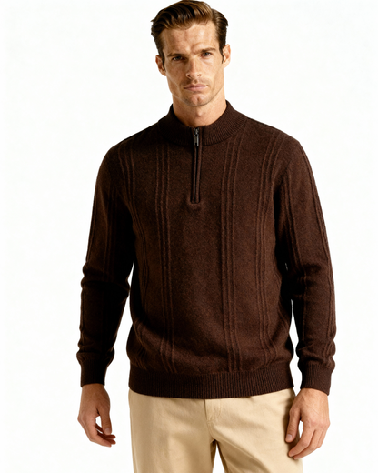 Bordeaux Half-Zip