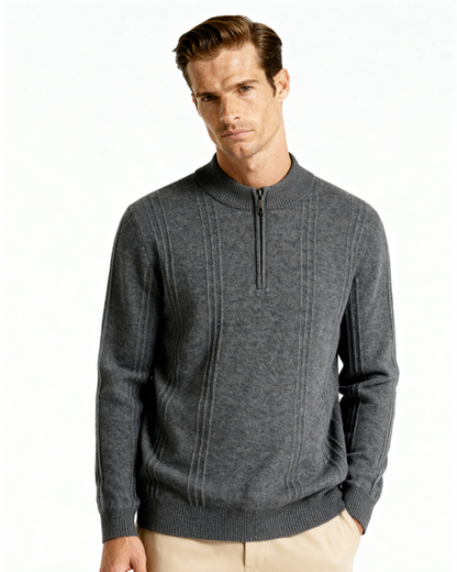 Bordeaux Half-Zip