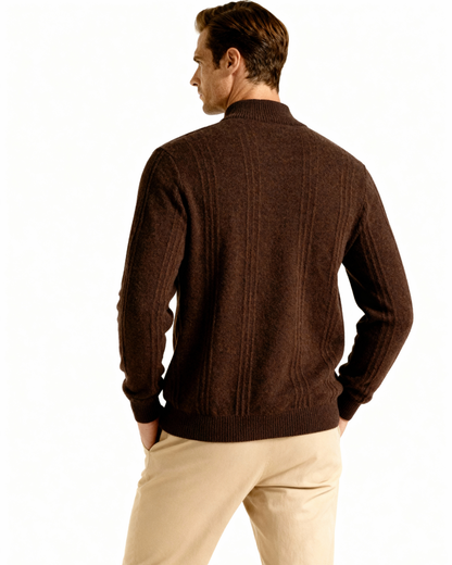 Bordeaux Half-Zip