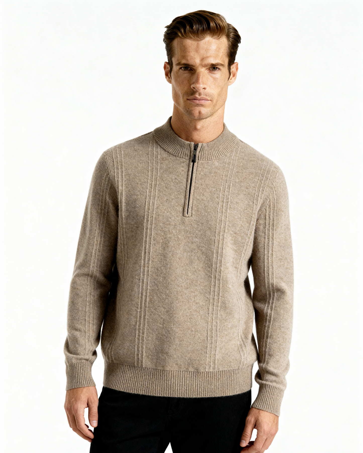 Bordeaux Half-Zip