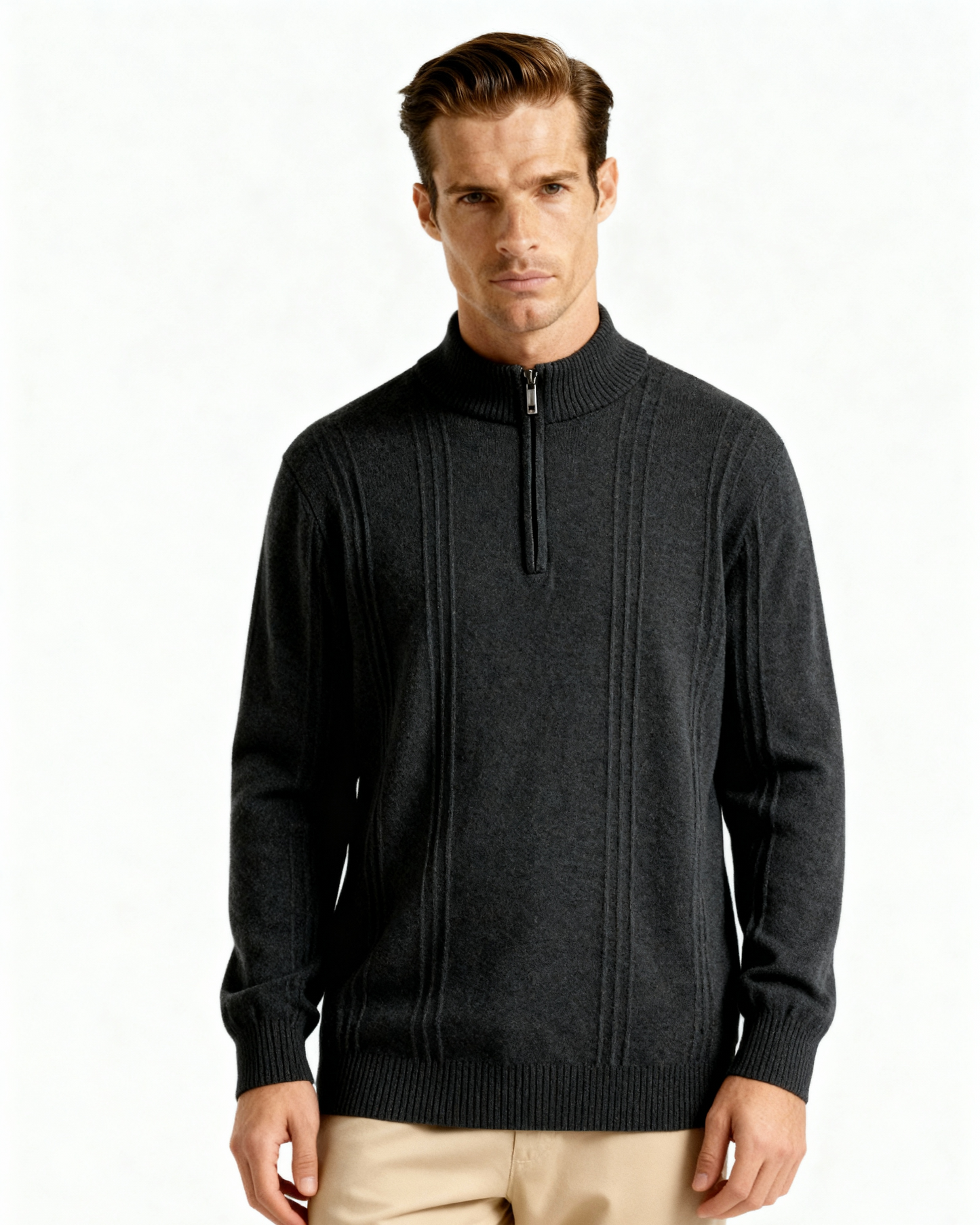 Bordeaux Half-Zip
