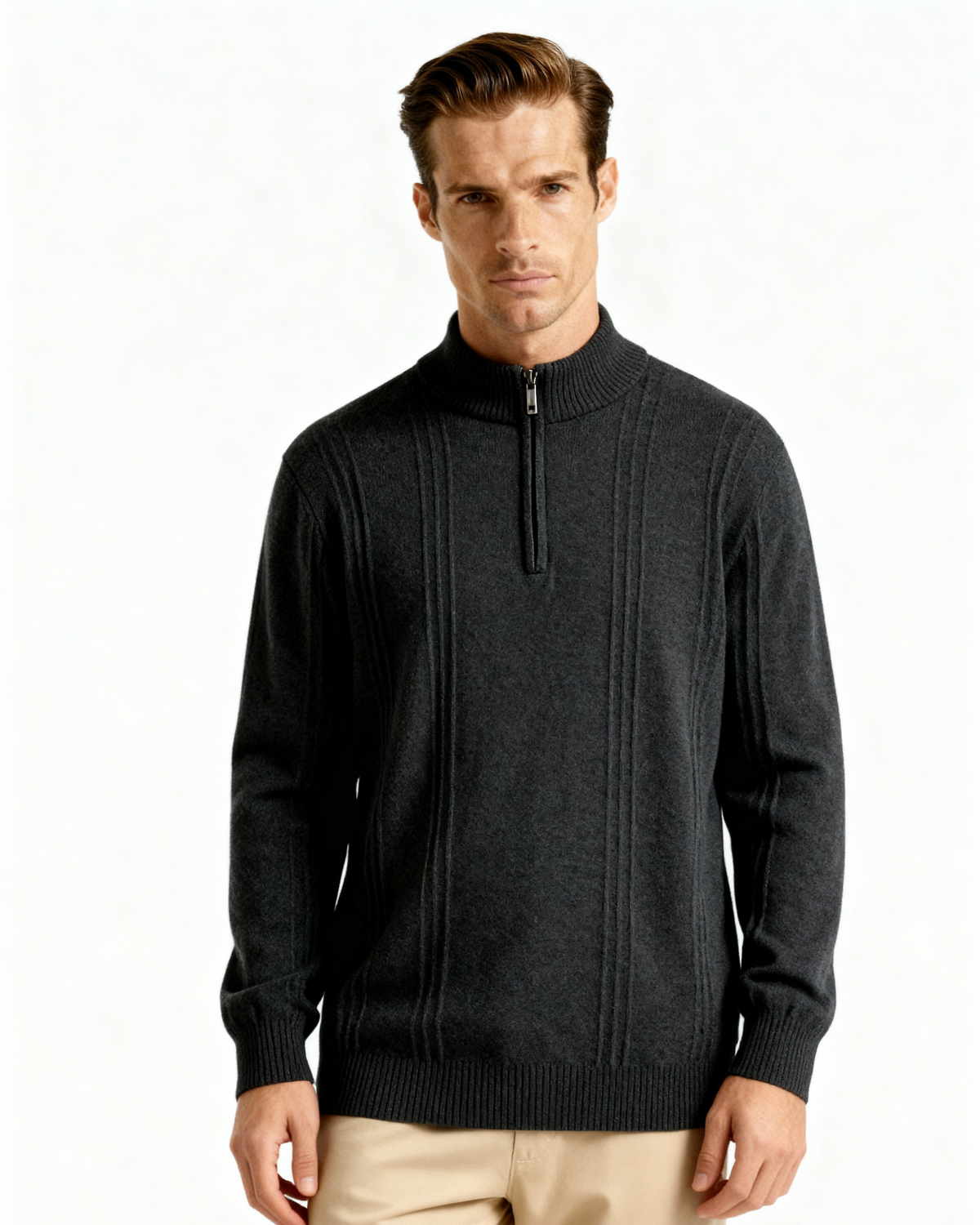 Bordeaux Half-Zip