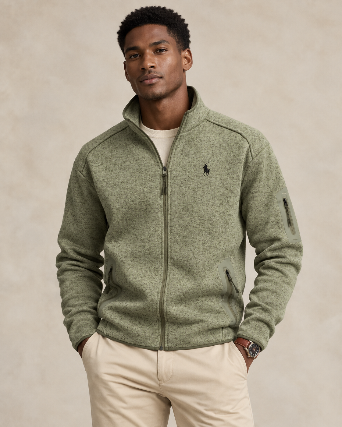 Lightweight Full-Zip Jacket — men's jackets, flat lay