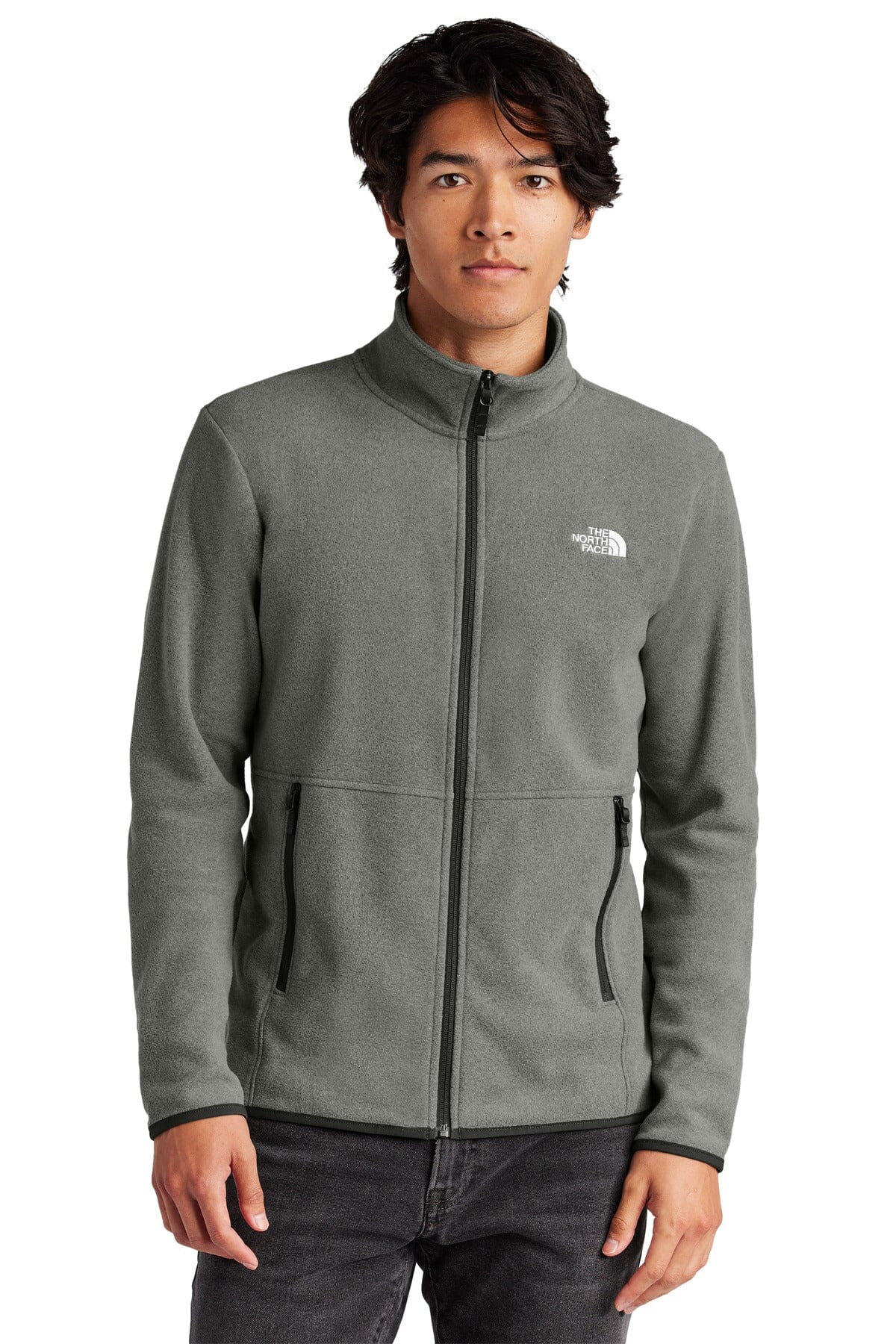 Full-Zip Microfleece Jacket — men's fleece jackets, styled